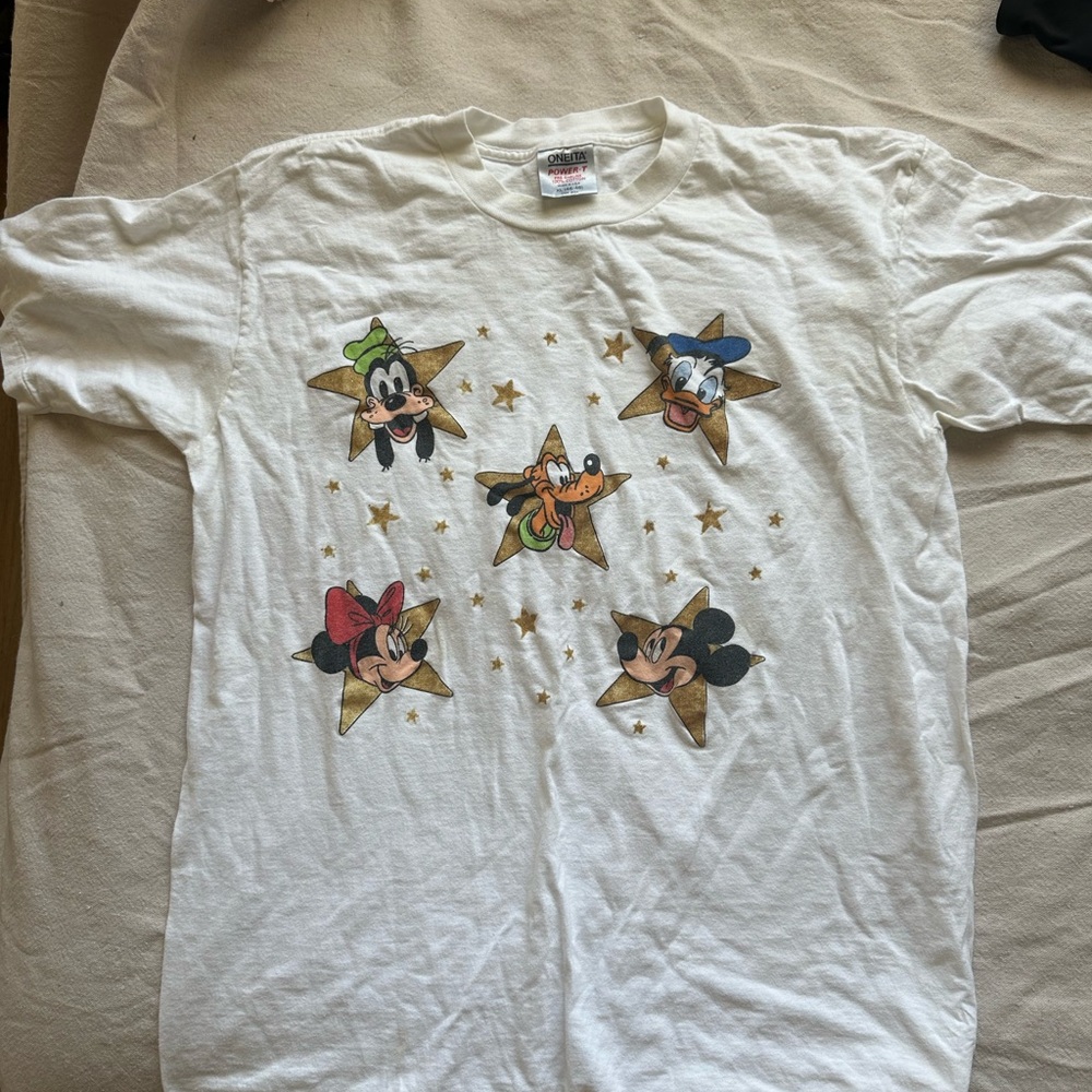Vintage Disney Mickey and Friends Stars T-Shirt